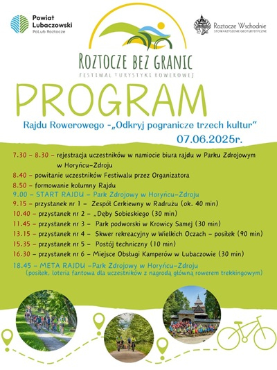 Roztocze bez granic - Festiwal Turystyki Rowerowej